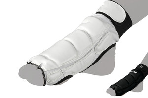 Guantes de mano de Taekwondo de alta calidad, protectores de pies, equipo de protección de Taekwondo, Canleo Internacional, Color blanco y negro, OEM - Product Image 5