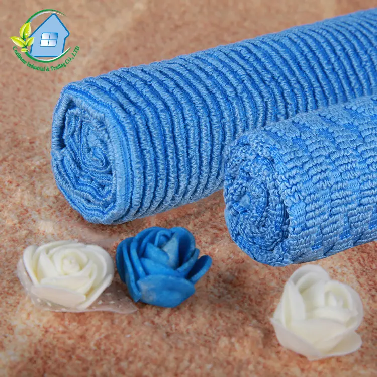 Custom Made Bulk Microfiber kitchen Towel Microfiber Cleaning Cloth In Roll