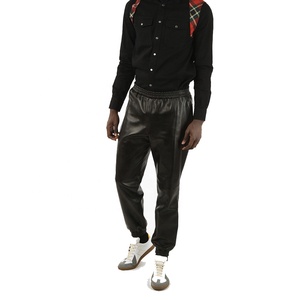 Pantalones de Cuero 100% para Hombre PIHA SPORTS, Resistentes al Viento, Antiarrugas, de Secado Rápido, con Cierre de Botones, Estilo Urbano, de Cuero Genuino para Invierno - Product Image 6