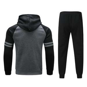 Survêtement d'hiver en polaire personnalisable de la meilleure qualité pour adultes, jogging à manches courtes et décontracté, grande taille, imprimé avec logo personnalisé - Product Image 5