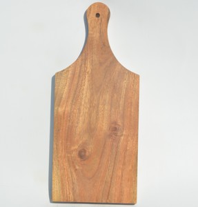 เขียงไม้อาเคเซียเขียงไม้พิมพ์ลายด้วยเลเซอร์เขียงหั่นผักในครัวและชีส - Product Image 2
