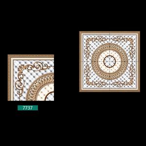 40x40cm กระเบื้องปูพื้นลายหินอ่อนเคลือบเงาสูงดีไซน์คลาสสิก - Product Image 3