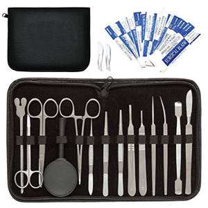 Kit de dissection chirurgicale en acier inoxydable Kit de dissection pour étudiants vétérinaires kit de chirurgie médicale instruments chirurgicaux - Product Image 1