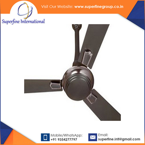 พัดลมเพดานไฟฟ้าทำจากโลหะอินเดียพร้อมกลไกควบคุมสำหรับห้องนั่งเล่นและโรงแรม-แบรนด์ REVE - Product Image 6