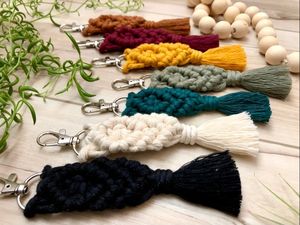 Bohème Macramé Coloré Porte-clés - Product Image 3