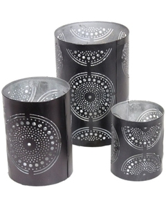 Sevintage — bougie commémorative à la cire de soja et paraffine de soja, pilier à couleur unique sans flamme pour pots en verre, 7 jours - Product Image 4