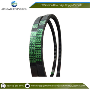 Material de neopreno de correas en V dentadas de borde crudo de sección BX de larga duración para una transmisión confiable - Product Image 3