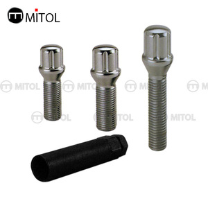 SMALL DIAMETER 6 <strong>SPLINE</strong> <strong>TUNER</strong> BOLT CONE SEAT Automotive wheel <strong>lug</strong> bolts - Product Image 1