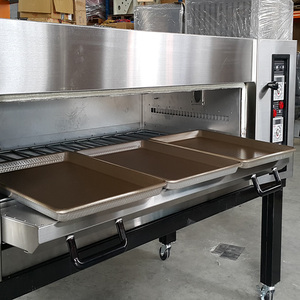 Commercial Double Deck Stainless Steel Automatic Electric High Temperature Deck Oven Pizza Bread Making Portable Large New - Product Image 4