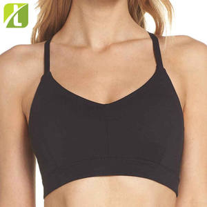 สปอร์ตบราระบายอากาศได้ดีสำหรับผู้หญิง,บราเล่นกีฬาบุนวมกันกระแทกสำหรับใส่วิ่งเข้ายิมเล่นโยคะฟิตเนส - Product Image 2