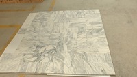 Dalles de marbre Arabescato 2026, taille coupée, fabriquées en Turquie, pierre naturelle de luxe pleine masse, finition sablée, pour escaliers et salles à manger