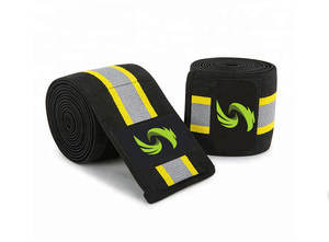 เข็มขัดรัดเข่า Powerlifting,ที่รัดพยุงเข่าระบายอากาศได้ตามต้องการ - Product Image 2