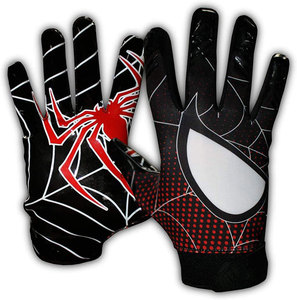 Gants de football américain Ultra Grip de haute qualité fabriqués en usine avec poignées Prix économique en gros Tailles pour jeunes et adultes - Product Image 6