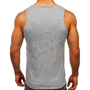 Débardeur musculaire en tricot surdimensionné décontracté pour hommes Gilet d'entraînement de grande taille avec manches coupées pour la musculation en salle de sport - Product Image 5