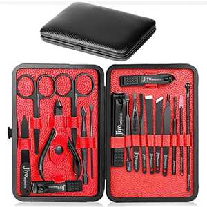 CE ISO Approved Professional Pedicure Set Stainless Steel Grooming Kit for Foot Care, Nail <b>Trimming</b> & Callus <b>Removal</b> - Product Image 1