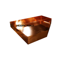 Oneup — grand plateau de douche en cuivre Antique, plateau de douche de styliste fait à la main, à bas prix, grande qualité, plateau de douche en métal
