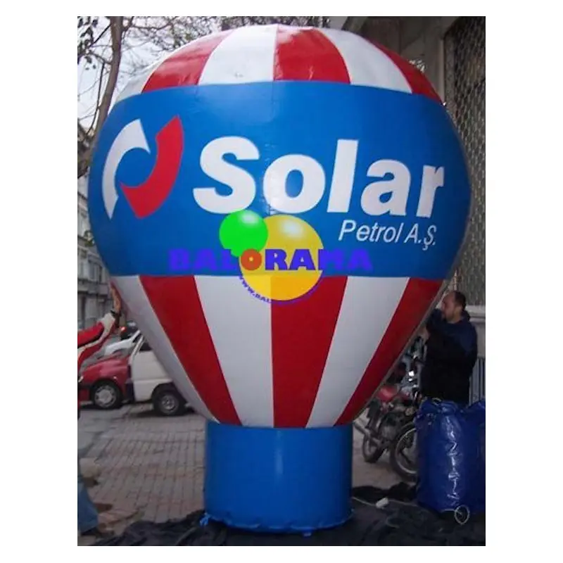 Balão inflável de 4 metros, balão de propaganda