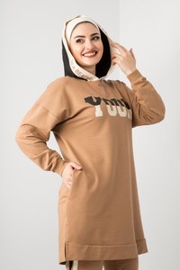 Nouvelle saison femmes survêtement à capuche vêtements islamiques Abaya caftan dubaï arabe musulman islamique mode turc qualité - Product Image 4