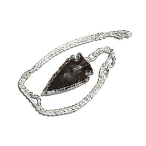 Puntas de flecha galvanizadas de jaspe marrón, puntas de flecha galvanizadas de jaspe marrón en venta - Product Image 1