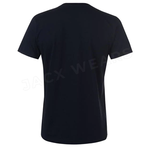 Camiseta deportiva sin costuras de poliéster/algodón de punto ajustada personalizada para hombre - Product Image 2