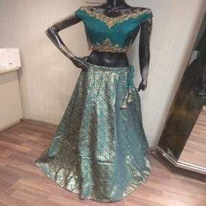 INDIAN DESIGNER <b>LEHENGA</b> <b>CHOLI</b> WITH BEAUTIFUL EMBROIDERY - Product Image 6