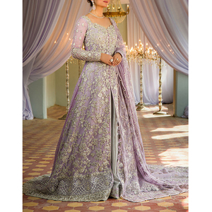 Venta al por mayor de vestidos casuales de moda de las mujeres personalizadas hasta el suelo de estilo paquistaní a un precio razonable - Product Image 1