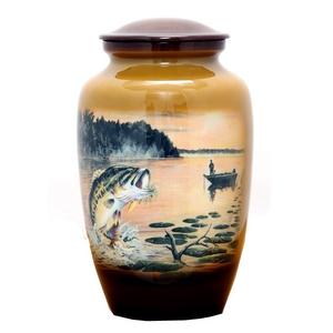 Papillon rose en laiton crémation urne commémorative métal laiton adultes funérailles humain cendres crémation Urn Style américain/européen - Product Image 4