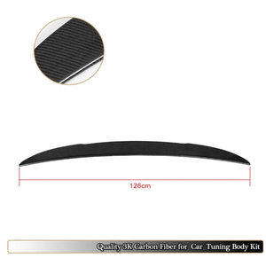 El Spoiler trasero apto para BMW serie 5 F10 Sedan 2011-2016 de fibra de carbono <span class=keywords><strong>520i</strong></span> 523i 528i 530i 535i 550i <span class=keywords><strong>M</strong></span> M5 - Product Image 6