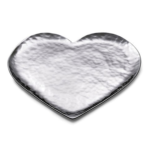 Customized Modern Metal Serving Trays New Arrival Hammered Stainless Steel Silver Tray for Serving and Display - Product Image 6