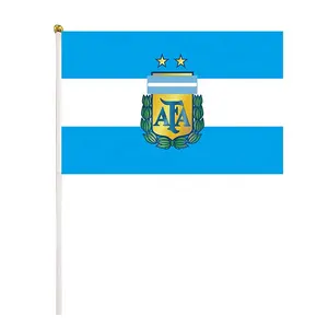 ธงติดผนังอาร์เจนตินา,ธงทีมฟุตบอลอาร์เจนตินาคุณภาพโพลีเอสเตอร์ประเทศธงสักชั่วคราว