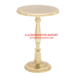 Finition argent brillant en aluminium de haute qualité avec Table arrondie en verre à vendre au prix le plus bas - Product Image 4