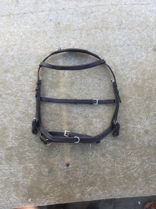 Brida Multibridle Rambo Micklem sin Bocado en Negro Marrón de Temporada - Product Image 3
