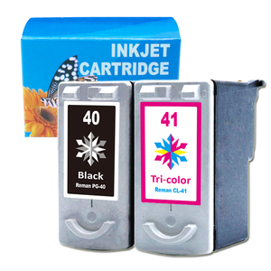 เติมความร้อน PG40 CL41ตลับหมึกสำหรับเครื่องพิมพ์ Canon MP460 MP470 MX308 MX310 MX318 - Product Image 2