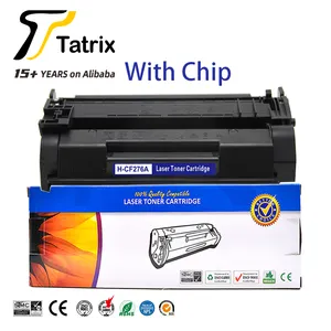 Tatrix CF276A With Chip CF276 276A 76A Compatible Laser Black Toner Cartridge for HP LaserJet Pro M404dn M404dw M404n Printer