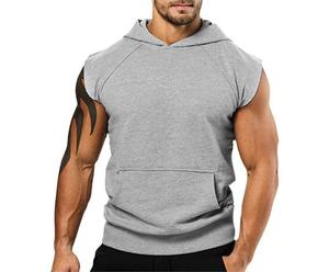 Débardeur de sport formel à impression personnalisée pour hommes Débardeur de voyage sans manches respirant à séchage rapide - Product Image 5