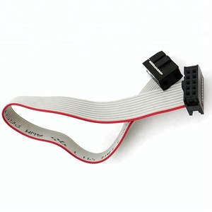 Assemblage de câble plat ruban personnalisé 10 broches IDC 2.54 connecteurs pour applications électroniques - Product Image 6