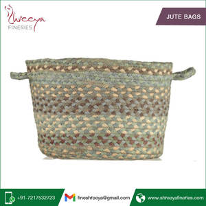 Collection tendance, qualité supérieure, sacs en jute tissés à la main multicolores attrayants avec poignée - Product Image 4