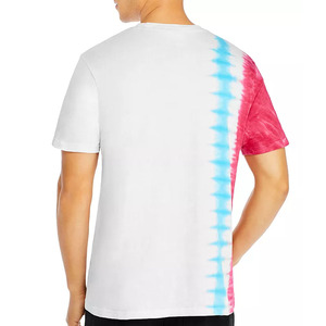 2021 Hot Sale Blank Tie Dye O-neck 100%cotton Cotton Fabric T-shirts for Men and Trendy Men's T-shirts Summer - Product Image 4