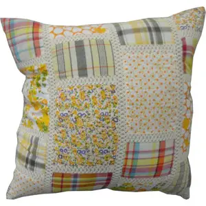 patchwork cushion cover chumbak
