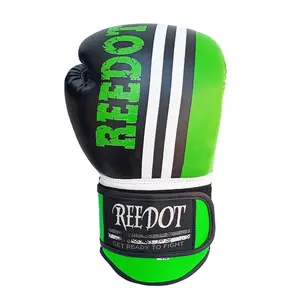 Gants de boxe 08-16oz entièrement personnalisés avec logo de marque ou de club Gants de sparring en cuir de vachette directement de l'usine - Product Image 1