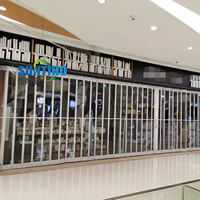 Vente en gros garnitures de porte coulissante intelligente à double vitrage en aluminium blanc japonais portes coulissantes pliantes