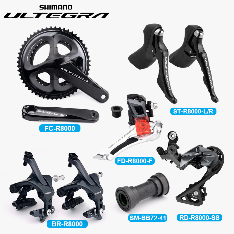 Amazon | シマノ BR-R8000 前後セット R55C4シュー IBRR8000A82