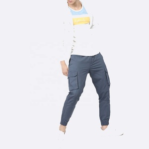 Winter Custom Design Men's Fleece Joggers Bottom Cargo Jogging Exercise Fitness Boxing MMA Gym Sweat Trouser Elastic Waist - Product Image 5