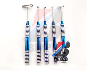 ชุดแปรงขนอ่อนสำหรับทันตกรรมอุปกรณ์ปลูกถ่ายเยื่อ PRF สีไทเทเนียม - Product Image 5