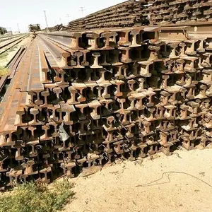 Used Steel Rail Price For Railway 8kg Light Rail Used for Melting