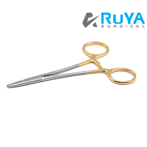 Stainless Steel Dental TC Tip Needle Holders Orthodontic <b>Plier</b> With Half Gold Plated Handle Surgical Instrument Tools Implant CE - Product Image 5