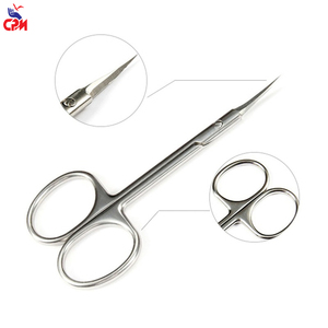 Ciseaux à cuticules en acier inoxydable, outil de manucure de précision, instrument de toilettage professionnel pour salon et usage personnel - Product Image 4