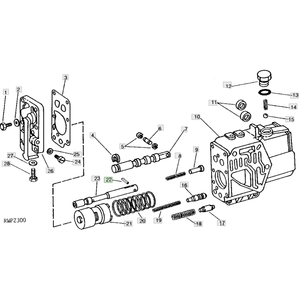 Pièce de rechange pour tracteur, goupille de fixation 34H310, remplacement robuste pour l'entretien des tracteurs, équipements agricoles et machines agricoles - Product Image 6