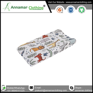Funda de algodón orgánico para cambio de bebé - Product Image 5