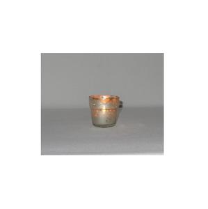 Portavelas de lujo moderno Vantage, estilo moderno elegante, decoración del hogar, recipientes de velas mate votivas, contenedor de velas en relieve - Product Image 2